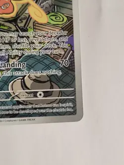 Ascended Heroes Fan Rotom 250/217 Illustration Rare IR Full Art Pokemon Card NM - Image 4