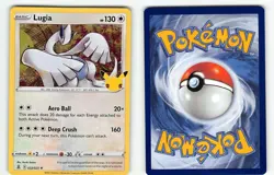 LUGIA 022/025 RARE CELEBRATIONS POKEMON HOLO NM - Image 1