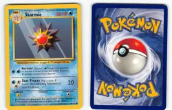 STARMIE 64/102 COMMON BASE SET UNLIMITED POKEMON LP - Image 1