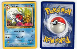 SEAKING 46/64 UNCOMMON JUNGLE POKEMON UNLIMITED MP - Image 1