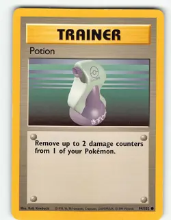 POTION 94/102 COMMON BASE SET UNLIMITED POKEMON MP - Image 2