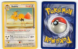 DODRIO 34/64 UNCOMMON JUNGLE POKEMON UNLIMITED LP - Image 1