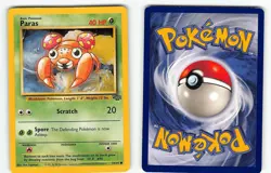 PARAS 59/64 COMMON JUNGLE POKEMON UNLIMITED LP - Image 1