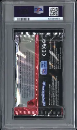 Pokemon S&V Prismatic Evolutions Leafeon & Glaceon Booster Pack PSA 9 Mint - Image 3