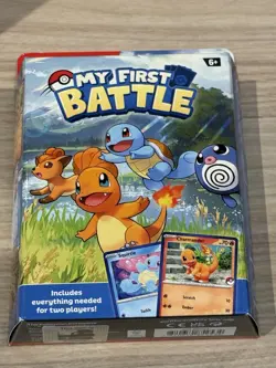 Pokemon My First Battle Two Mini Starter Decks Charmander and Squirtle NEW🔥💧 - Image 1