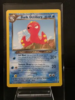 Pokemon TCG Dark Octillery 62/105 Neo Destiny NM - Image 1