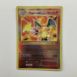 Pokemon Charizard Reverse 11/108 Rara Evoluzioni XY ITA - CONDIZIONI POOR - Image 1