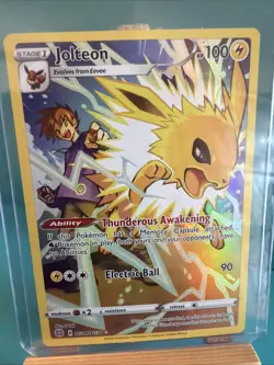 Pokemon Jolteon TG04/TG30 Brilliant Stars Ultra Rare Full Art Holo 90 HP - Image 1