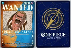 Donquixote Doflamingo (Wanted Poster) ST03-009 Pillars of Strength One Piece NM - Image 3