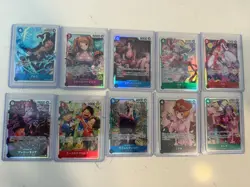 One Piece CCG Lot Of 10 JP - Image 1