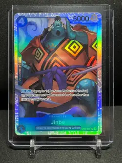 Jinbe OP07-045 SR One Piece TCG 500 Years in the Future NM - English - Image 1