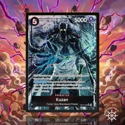 Kuzan | OP10-082 [SR] Alt Art | ONE PIECE | Royal Blood | English - Image 1