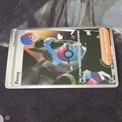 NM Penny 239/091 Special Illustration Rare Paldean Fates Pokemon Card - Image 3