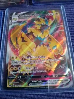Pokemon tcg 5 card English bundle Inc Zeraora VMAX 054/159 - Image 2
