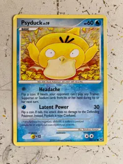 PSYDUCK 87/127 NON HOLO PLATINUM REGULAR POKEMON CARD LP - Image 1
