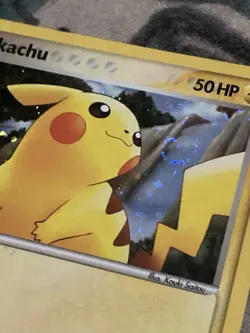 Pikachu Holo Common POP Series 4 SWIRL 013/017 Pokemon TCG Card - Image 3