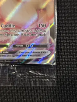 FACTORY SEALED!!! Eevee VMAX SWSH087 SWSH: Sword & Shield Holo Promo Rare Card - Image 4