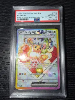 Eevee ex 174 Sv: Scarlet & Violet Promo Cards Holo PSA 10 SPC PROMO - Image 1