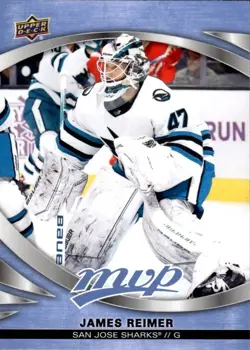 James Reimer #187 San Jose Sharks | 2023-24 Upper Deck MVP | NHL Trading Card - Image 1