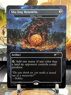 MTG | Shu Jing Meteorite - Fellwar Stone [Secret Lair Avatar]✨FOIL✨ - Image 1
