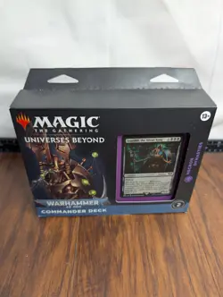 MTG Universes Beyond WARHAMMER 40,000 - COMMANDER DECK - Necron Dynasties! *NEW* - Image 1