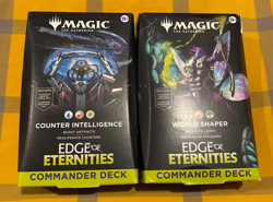 MTG Edge Of Eternities Commander Deck Set, New In Box, Factory Sealed - Image 1