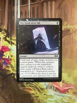 Not Dead After All - Wilds of Eldraine NM/dmg - MTG - Image 1