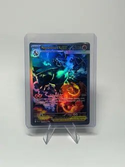 Pokemon Mega Charizard X Ex Holofoil Playtest Card - Image 1