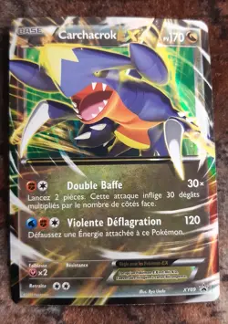 Pokemon JCC - Carchacrok EX - Promo XY09 - PV170 - Image 1