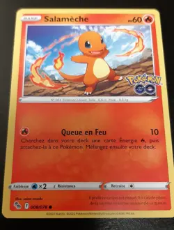 Pokemon JCC - SALAMECHE PV60 008/078 - FEU - EB - POKEMON GO - Image 1