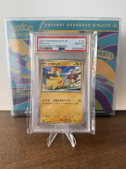 Pikachu Gym Event Campaign 2023 Pokemon SV-P JP #120 Gem MT PSA 10 Jap 132632443 - Image 1