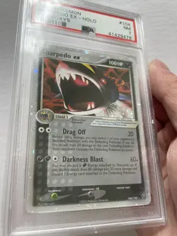 Sharpedo EX 104/107 Holo EX Deoxys PSA 7 Pokemon - Image 4