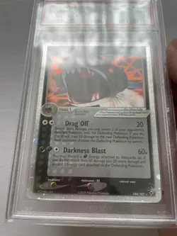 Sharpedo EX 104/107 Holo EX Deoxys PSA 7 Pokemon - Image 5