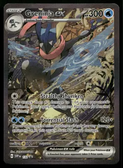 Greninja ex 132 Shrouded Fable Promo Special Illustration Rare SVP Pokemon NM - Image 1