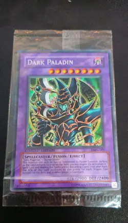 Dark Paladin Limited Edition Foil DMG-001 YU-Gi-Oh! Sealed Promo - Image 1