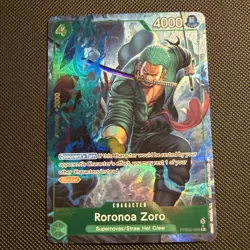 Roronoa Zoro PRB02-006 R Alt Art Holo - One Piece The Best Vol. 2 -English - Image 1