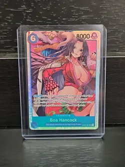 Boa Hancock OP07-051 - One Piece TCG English - SR Super Rare Foil NM Near-Mint - Image 1