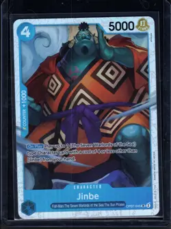 Jinbe SR OP07-045 - 500 Years In The Future - One Piece TCG - Image 1