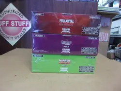 LOT OF (3) VARIOUS SETS UNION ARENA BANDAI SEALED BOOSTER BOXES - Image 1