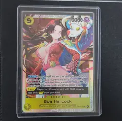 Bandai One Piece Boa Hancock OP14-112 Kuja Pirates 10000 Power Card - Image 1