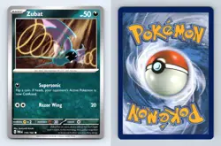 Zubat #110/182 SV Paradox Rift 2023 Common Pokemon TCG Card - Image 1