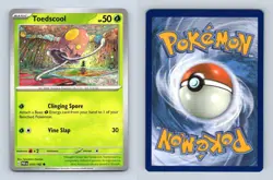 Toedscool #15/182 SV Paradox Rift 2023 Common Pokemon TCG Card - Image 1