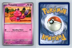 Tinkatink #83/182 SV Paradox Rift 2023 Common Pokemon TCG Card - Image 1