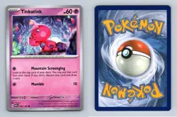 Tinkatink #82/182 SV Paradox Rift 2023 Common Pokemon TCG Card - Image 1
