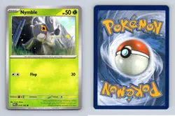 Nymble #14/182 SV Paradox Rift 2023 Common Pokemon TCG Card - Image 1