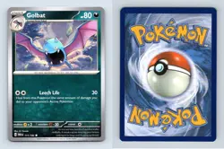 Golbat #111/182 SV Paradox Rift 2023 Common Pokemon TCG Card - Image 1