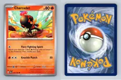 Charcadet #26/182 SV Paradox Rift 2023 Common Pokemon TCG Card - Image 1