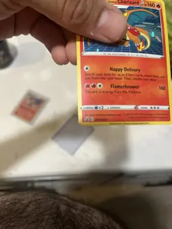 Special Delivery Charizard SWSH075 SWSH: Sword & Shield Promo Card (Crease) See - Image 5