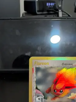 Flareon 5/113 Holo Stamped Delta Species Pokemon Card LP - Image 2