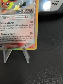 Flareon 5/113 Holo Stamped Delta Species Pokemon Card LP - Image 5